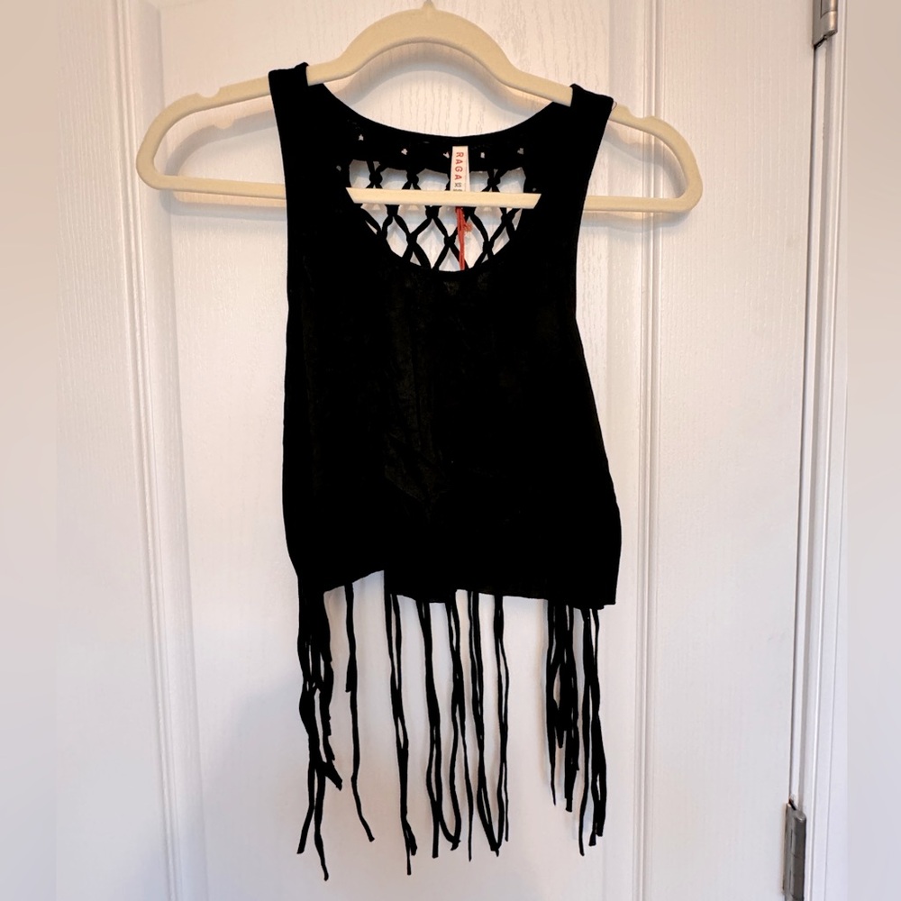 NWT RAGA black tank top